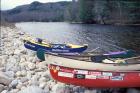 Paddling the Pemigewasset River, White Mountains, New Hampshire