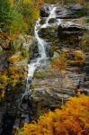 Autumn at Silver Cascade, Crawford Notch SP, New Hampshire