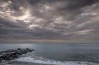 Sunrise On Stormy Beach Landscape, Cape May National Seashore, NJ