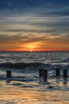 Sunrise On Winter Shoreline 3, Cape May National Seashore, NJ