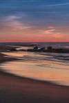 Sunrise On Winter Shoreline 4, Cape May National Seashore, NJ