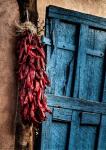 Hanging Chili Peppers, New Mexico