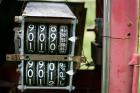 Antique Gas Pump Counting Machine, Tucumcari, New Mexico