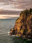 Cape Meares State Park At Sunset, Oregon