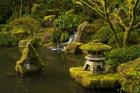 Portland Japanese Garden Pond, Oregon