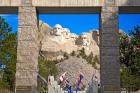 Entrance to Mount Rushmore National Memorial, South Dakota