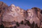 Mount Rushmore National Memorial at dawn, Keystone, South Dakota