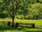 Old Wooden Fence In Cades Cove