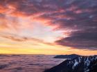 Dawn On Hurricane Ridge Road, Washington