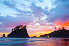 Second Beach At Sunset, Washington State