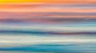 Abstract Of Sunset And Ocean,, Cape Disappointment State Park
