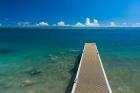 Pier With Cooks Island, Guam