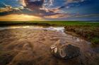 Sunset on Paines Creek Beach