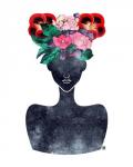 Flower Crown Silhouette II