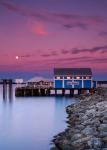 Moon over Sidney Fish Market