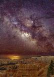 Milky Way over Bryce Canyon