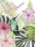 Hibiscus & Hummingbird II