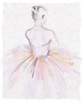 Watercolor Ballerina II