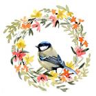 Springtime Wreath & Bird II