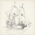 Antique Ship Sketch IV