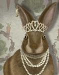 Rabbit and Pearls, Portrait