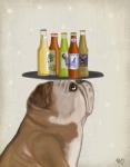 English Bulldog Beer Lover