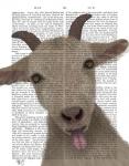 Funny Farm Goat 2 Book Print