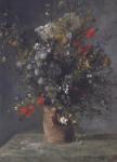 Flowers in a Vase, c. 1866