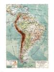 Syd-Amerika. Flod- och bergs system