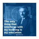 Einstein Education Quote
