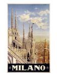 Milano Travel Poster