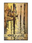Venise et le Lido travel poster 1920