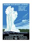 Yellowstone National Park poster 1938