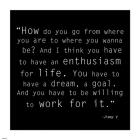 Enthusiasm for Life, Jimmy V Quote