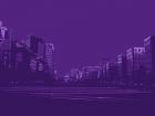 City Block on Purple