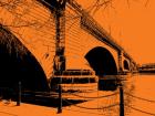 London Bridges on Orange