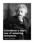 Coincidence Einstein Quote
