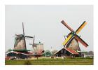 Dutch Zaanse Schans Windmills