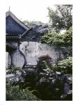 Garden with Dragon on Temple Wall Shanghai, China