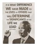 The Life We Lead - Nelson Mandela