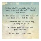 Ten Commandments 1-5