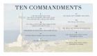 Ten Commandments - Cross