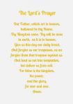 The Lord's Prayer - Gold