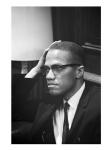 Malcolm X Waits at Martin Luther King Press Conference