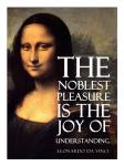 The Noblest Pleasure -Da Vinci Quote