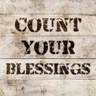 Count Your Blessings In Wood