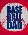 Baseball Dad In Red