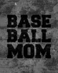 Baseball Mom-Gray