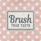 Brush Your Teeth Pink Pattern