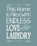 Endless Love and Laundry - Blue